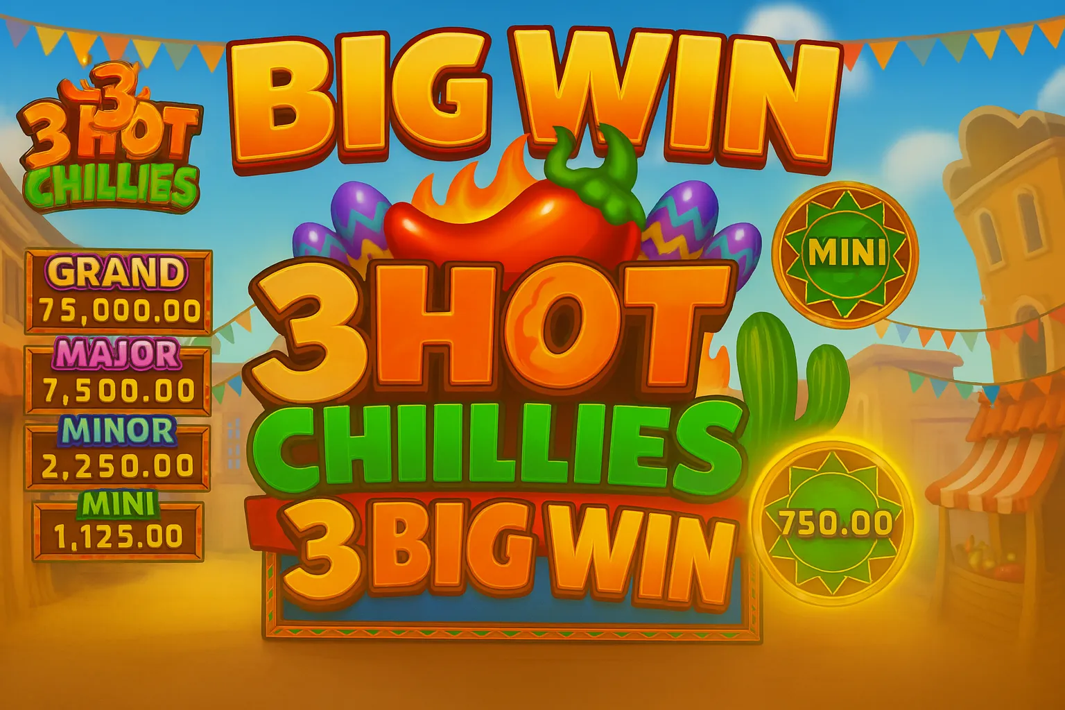 3 hot chillies slot